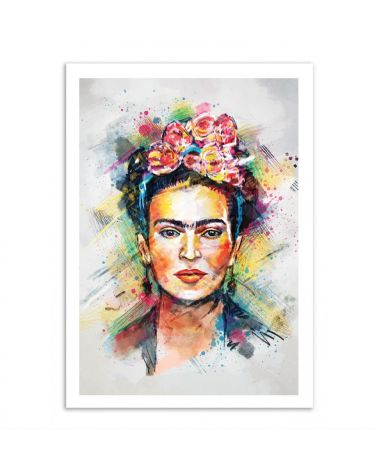 Affiche d'art WE 30 x 40 cm - Frida Kahlo - Tracie Andrews