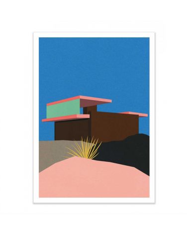 Affiche d'art WE 30 x 40 cm - Kaufmann Desert Poolside - Rosi Feist